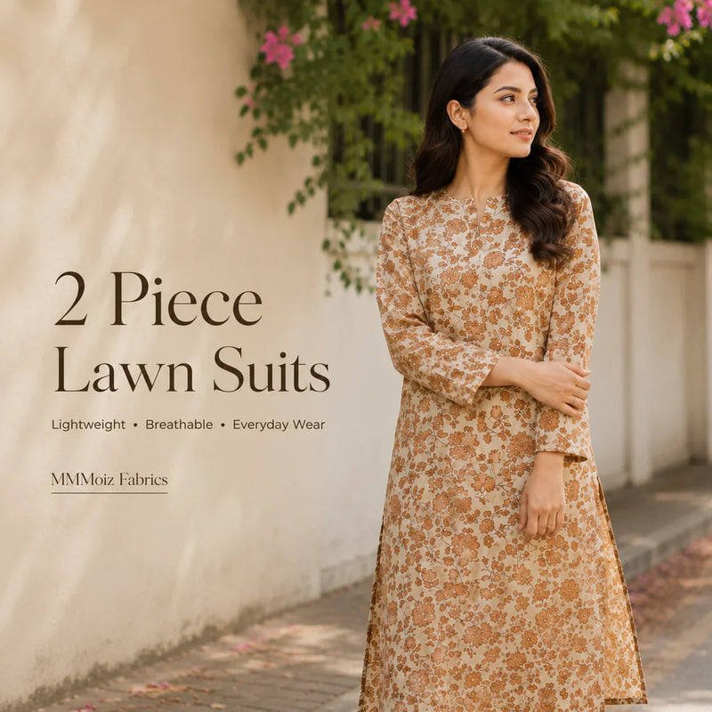 2 Piece Lawn Suits