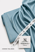 Signature Chromic Teal Wash & Wear Boski Unstitched