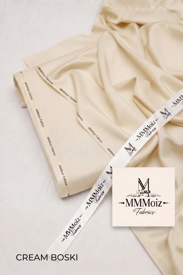Signature Cream Wash & Wear Boski Unstitched