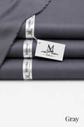 Royal Cotton Unstitched Gray Fabric