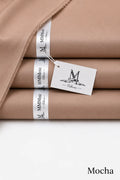 Royal Cotton Unstitched Mocha Fabric