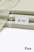 Royal Cotton Unstitched Pista Fabric