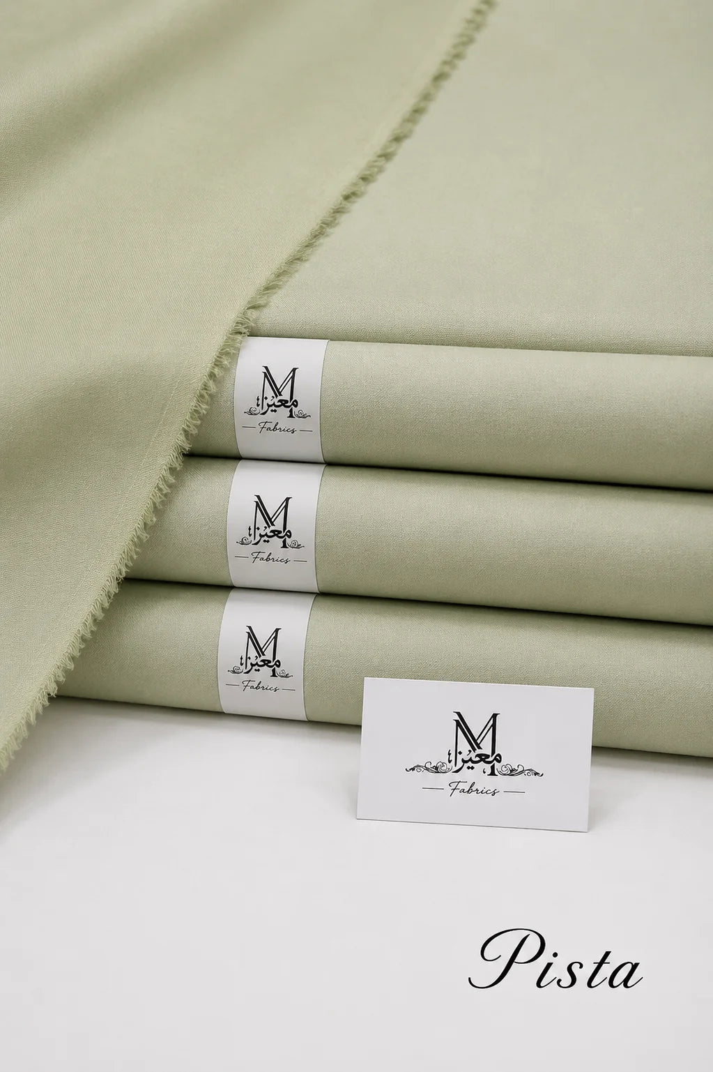 Royal Cotton Unstitched Pista Fabric