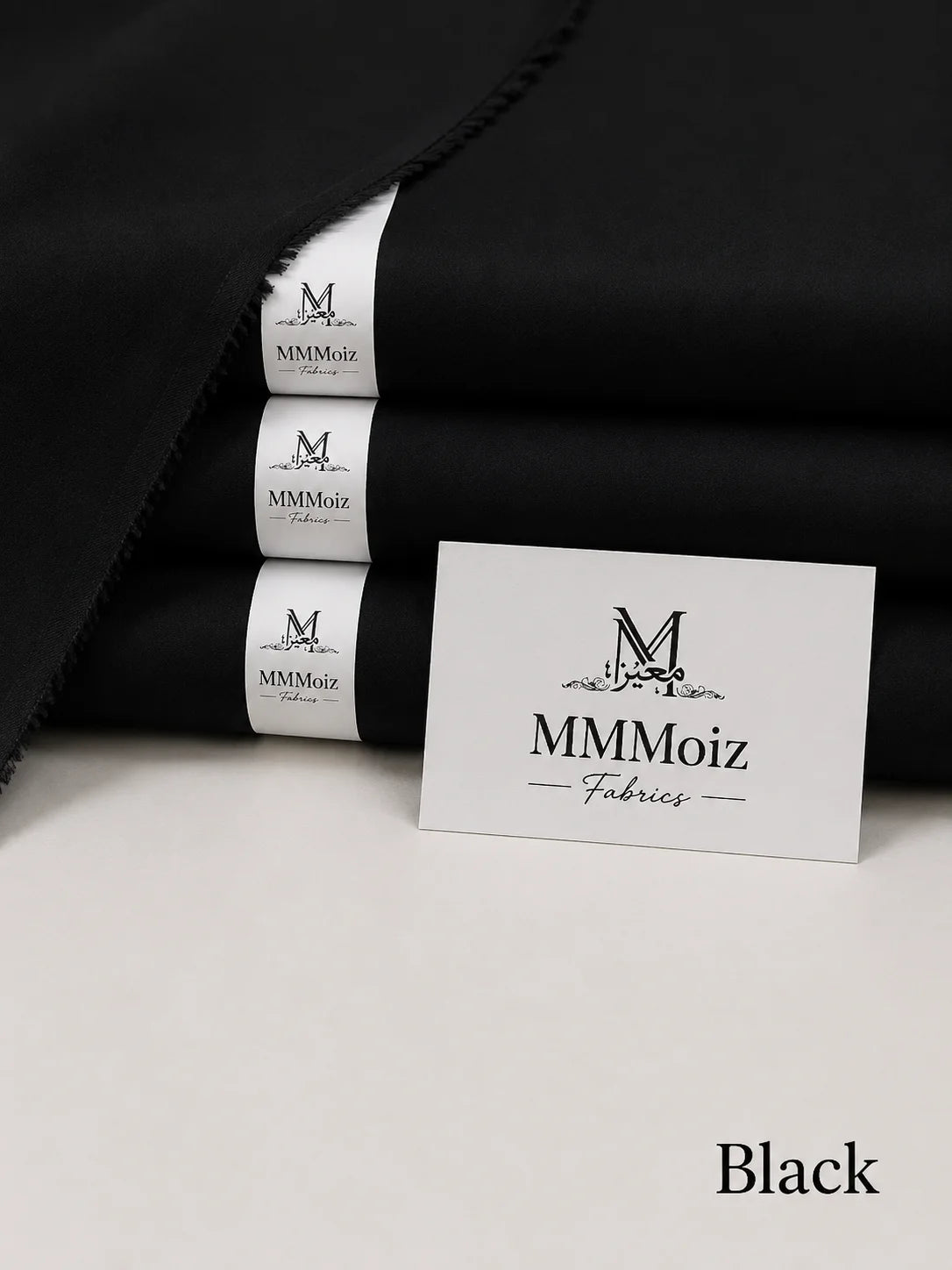 Royal Cotton Unstitched Black Fabric