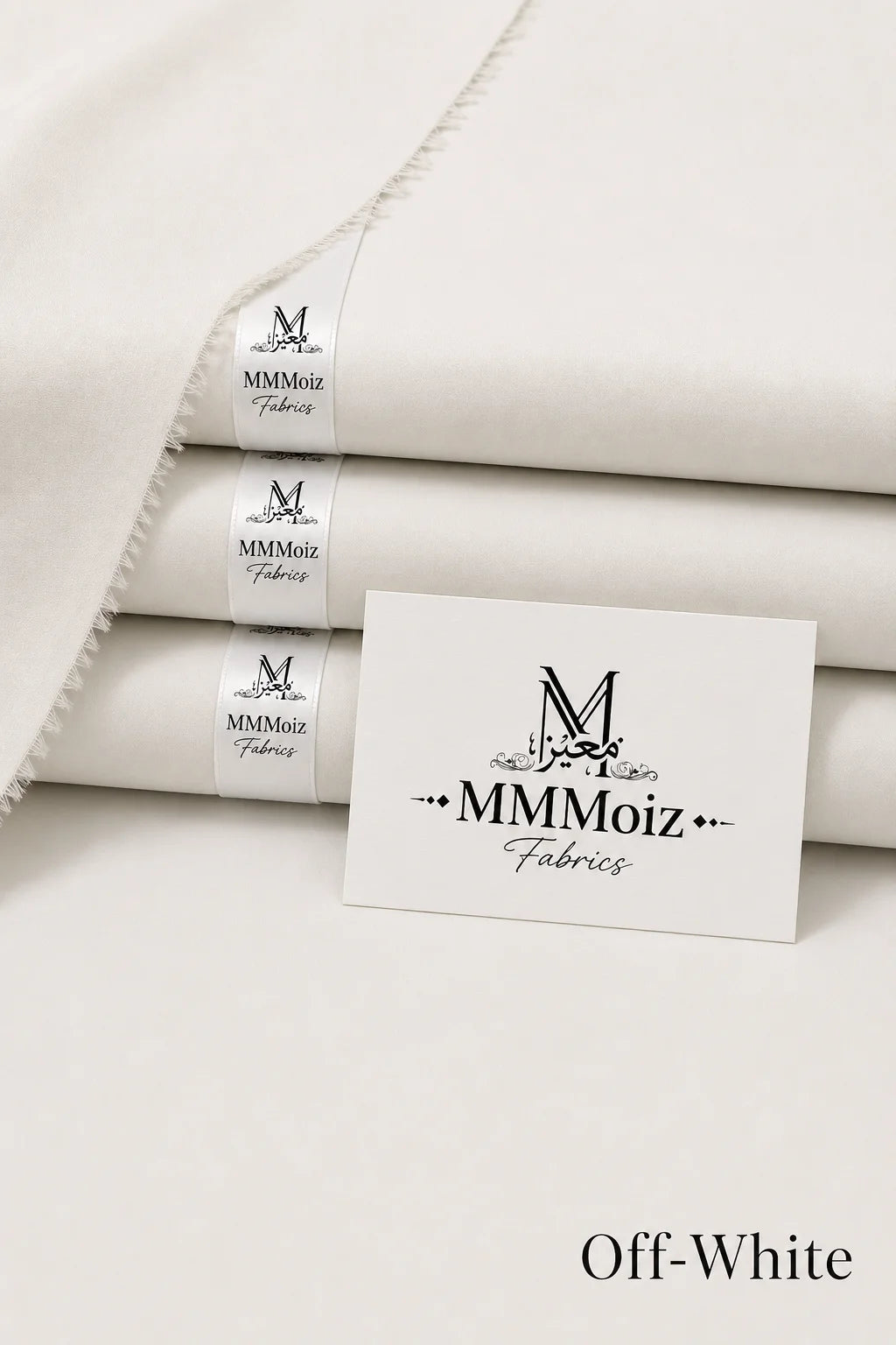 Royal Cotton Unstitched Off White Fabric