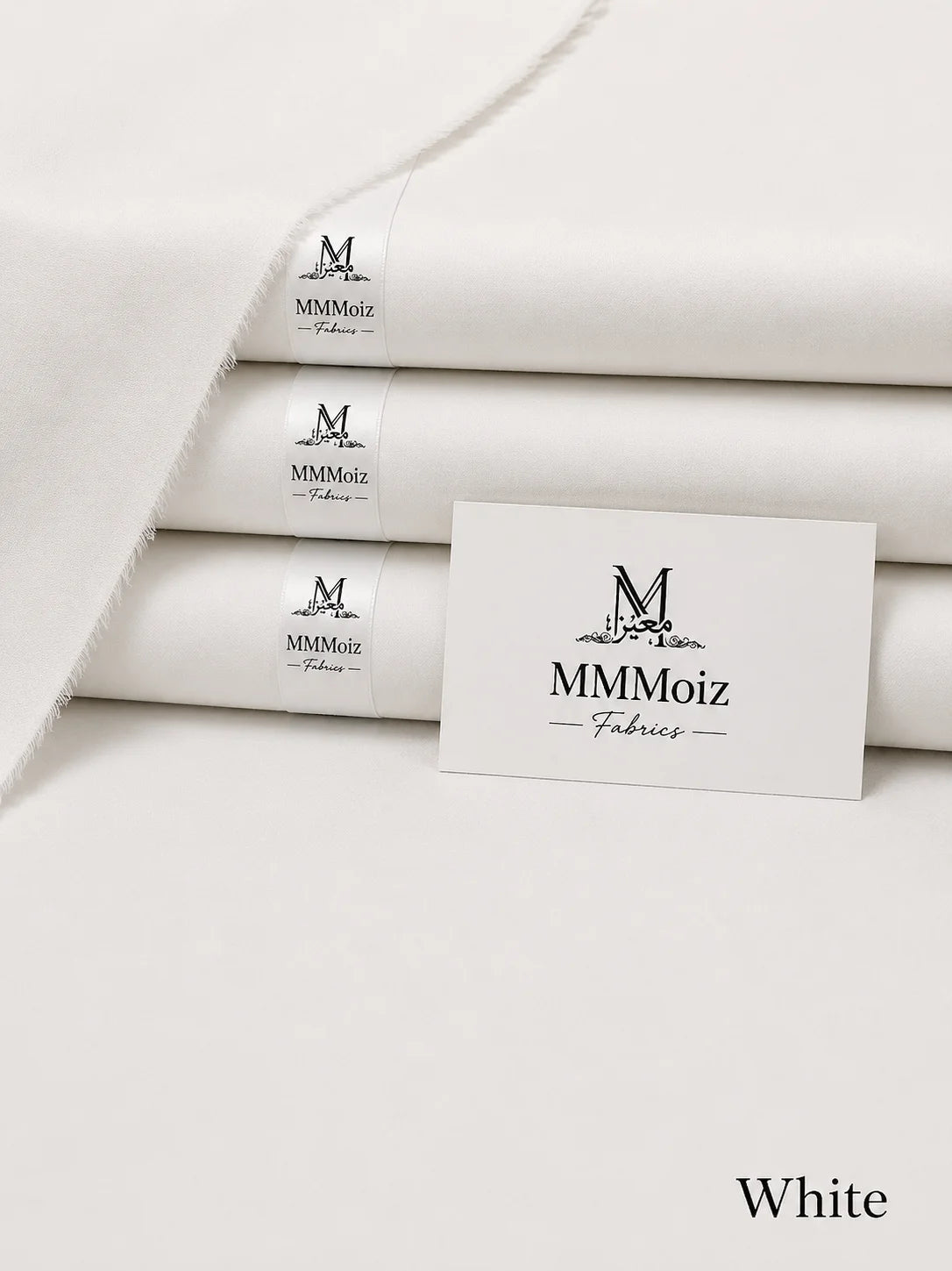 Royal Cotton Unstitched White Fabric