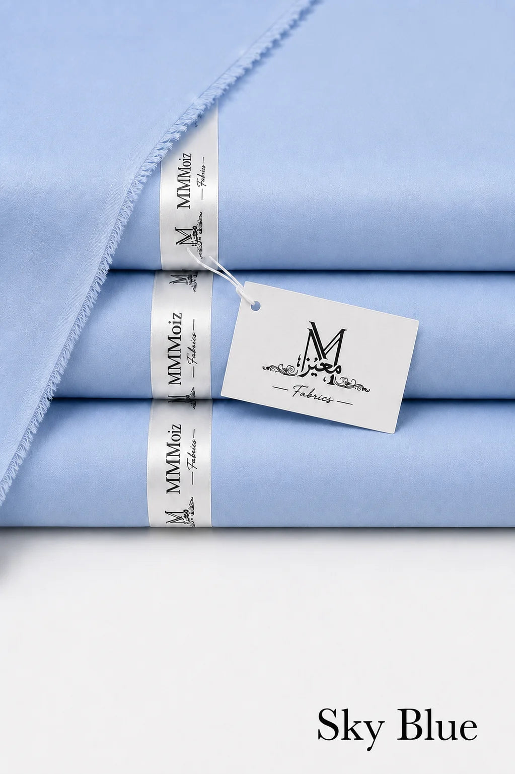 Royal Cotton Unstitched Sky Blue Fabric