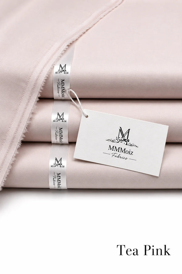 Royal Cotton Unstitched Tea Pink Fabric
