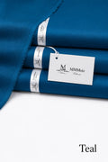 Royal Cotton Unstitched Teal Fabric