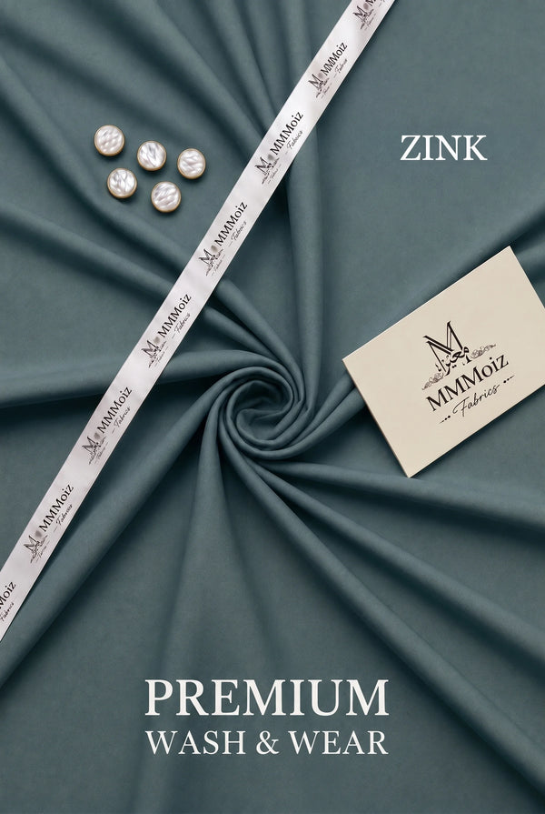 Premium Zink Wash & Wear Unstitched Fabric